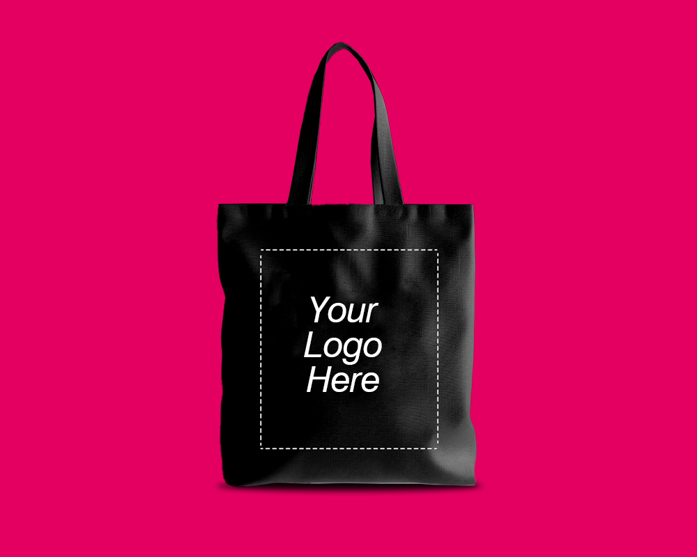 Cotton Tote Bag – Black